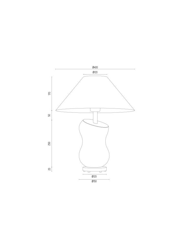 Table lamps - Argon VENETO 1 fl. table lamp 1x15W (max) black transparent 8037 - product kolory-swiatla.pl 3