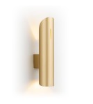 Gold wall lamps - Argon AKRON PLUS wall lamp 2 fl. 2x6W (max) gold 7177 - product 1