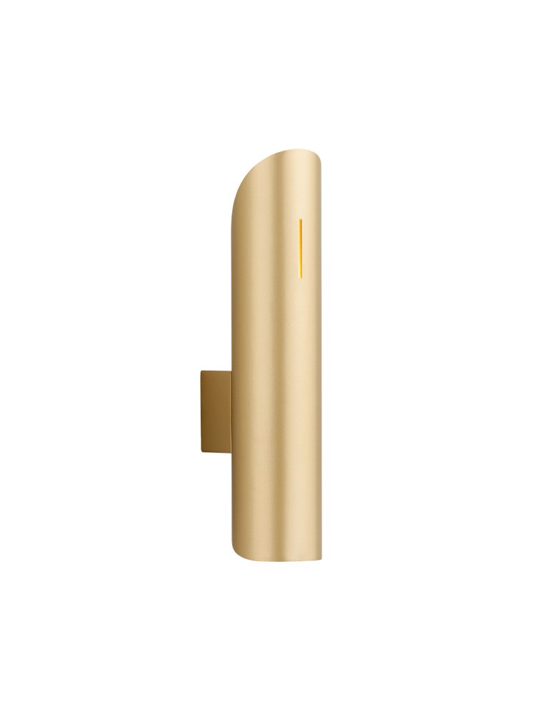 Gold wall lamps - Argon AKRON PLUS wall lamp 2 fl. 2x6W (max) gold 7177 - product kolory-swiatla.pl 3