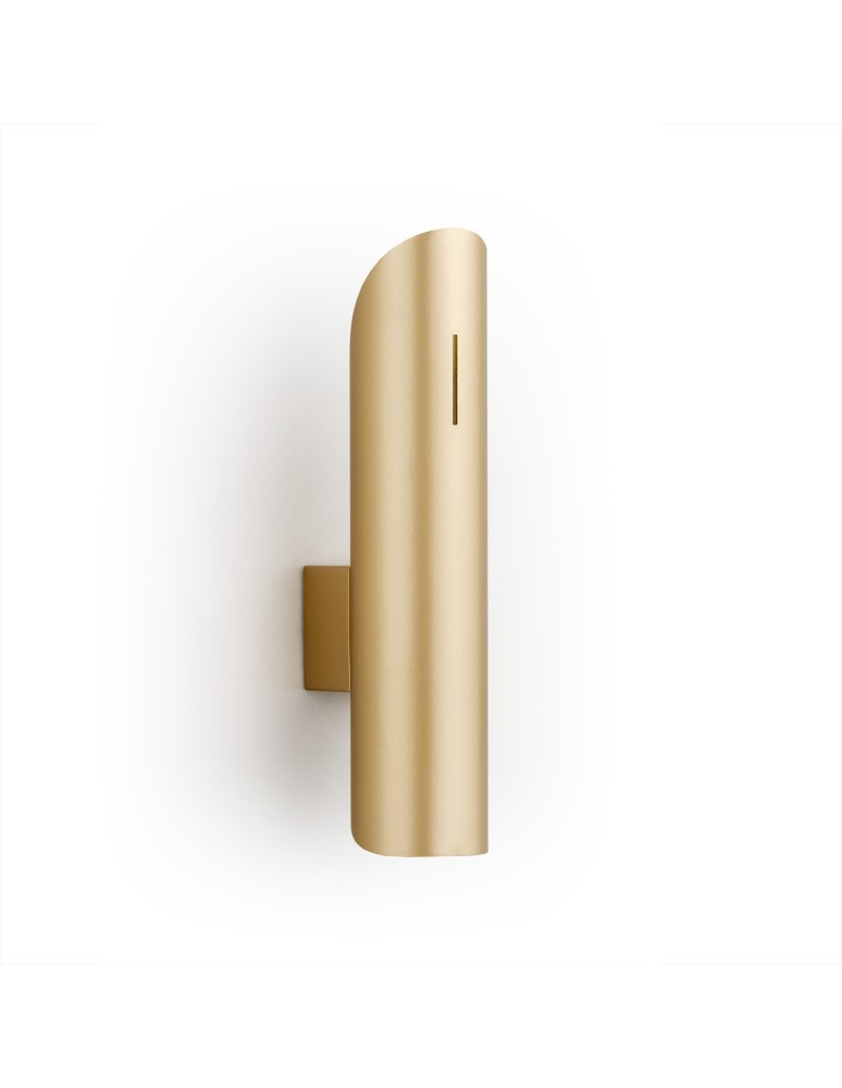 Gold wall lamps - Argon AKRON PLUS wall lamp 2 fl. 2x6W (max) gold 7177 - product kolory-swiatla.pl 4