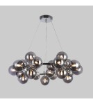Glamour pendant lamps - ITALUX Cabella Pendant Chrome PND-5252-25-CH+SMK - product 2