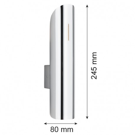 Argon AKRON kinkiet 2 pł. 2x6W (max) chrom 1038