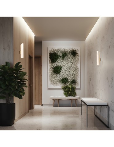 Argon AKRON kinkiet 2 pł. 2x6W (max) mosiądz 1039 - produkt 2