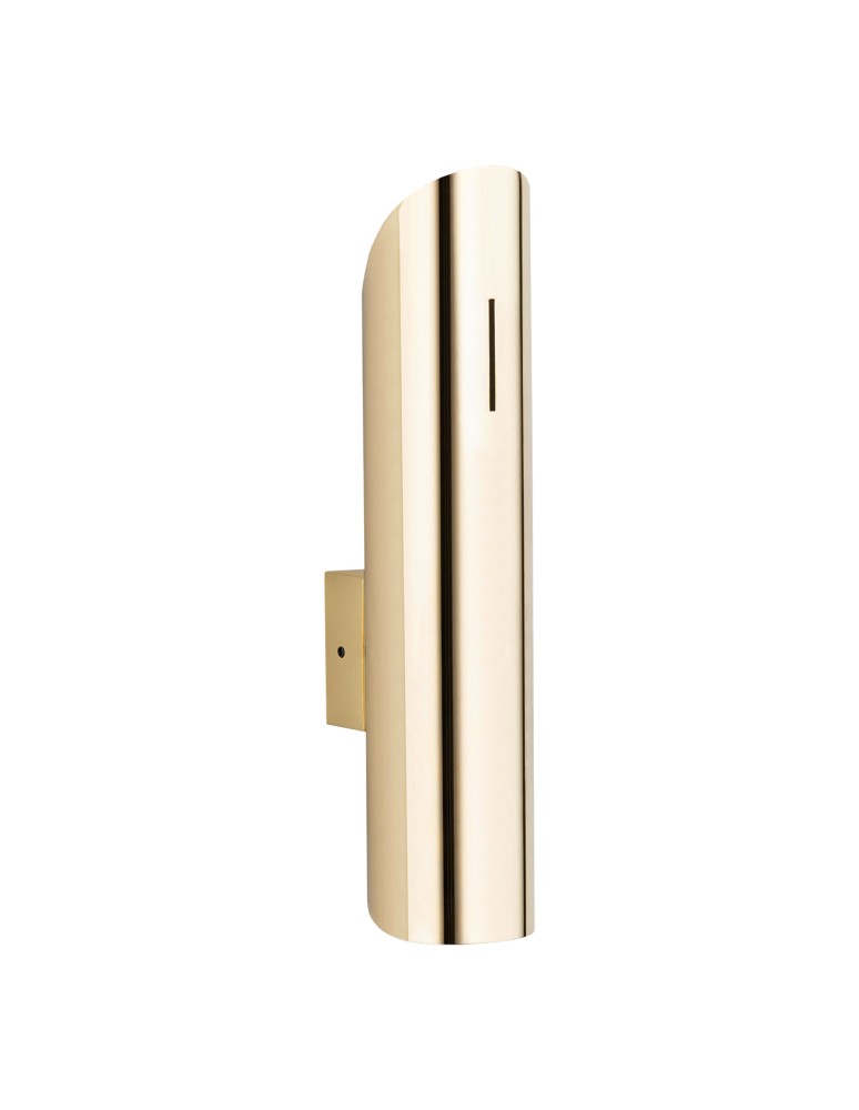 Tube wall lamps - Argon AKRON 2 fl. wall lamp 2x6W (max) brass 1039 - product kolory-swiatla.pl 3