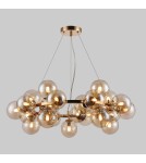 Glamour pendant lamps - ITALUX Cabella Pendant Gold PND-5252-25-GD-CGN - product 1