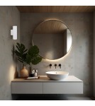 Tube wall lamps - Argon MITOS wall lamp 2 pł. 2x5W (max) white structure 910 - product 2