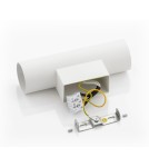 Tube wall lamps - Argon MITOS wall lamp 2 pł. 2x5W (max) white structure 910 - product 7