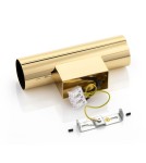 Tube wall lamps - Argon MITOS wall lamp 2 pł. 2x5W (max) brass 913 - product 12