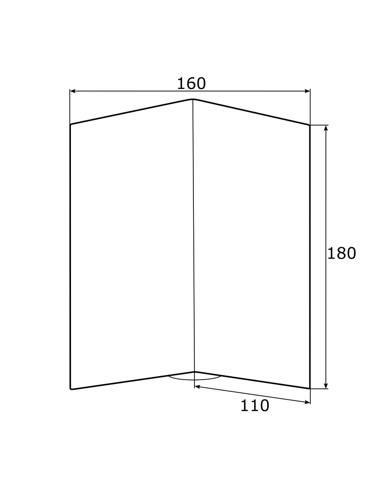 Argon SKIATOS kinkiet 2 pł. 2x5W (max) biały struktura 915