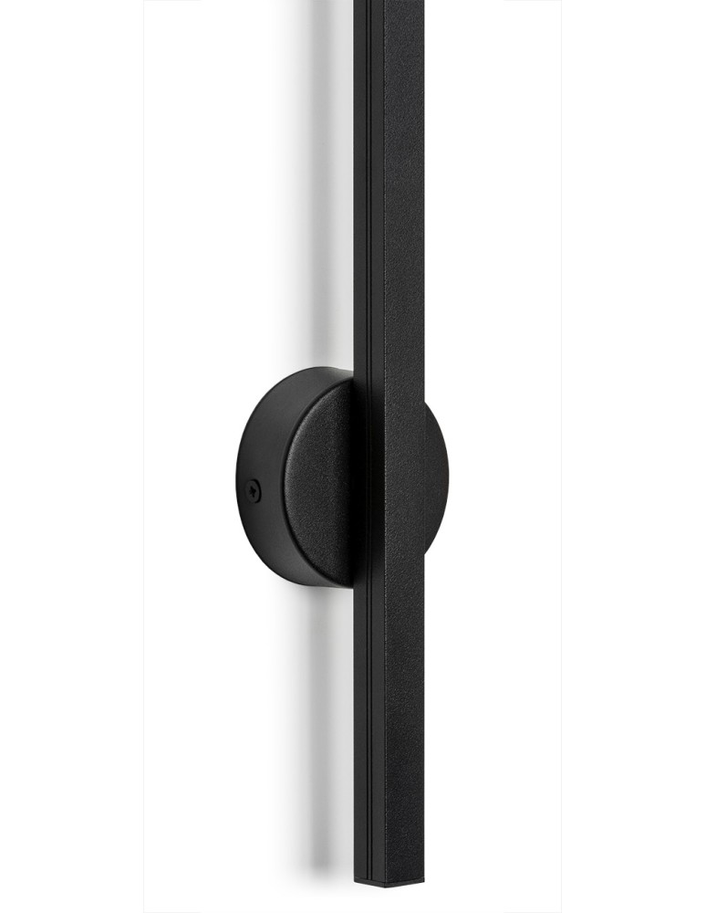 Modern wall lamps - Argon ASSE LED strip shorter 1x6W black structure 8052 - product kolory-swiatla.pl 3