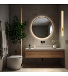 Modern wall lamps - Argon ASSE LED strip 1x10W brushed brass 8053 - product 2