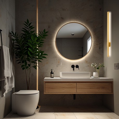 Argon ASSE listwa LED 1x10W mosiądz szczotkowany 8053