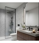 Modern wall lamps - Argon ASSE LED strip 1x15W black structure 8054 - product 2