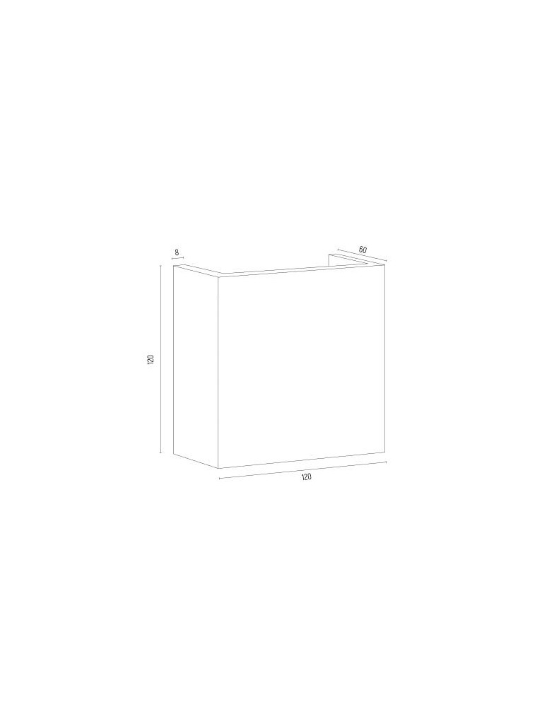 Minimalist wall lamps - Argon GENT LED wall lamp 1x3.6W black 8359 - product kolory-swiatla.pl 4