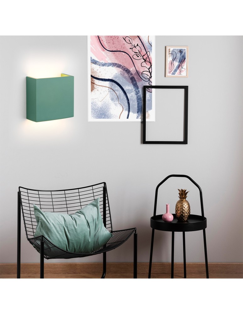 Minimalist wall lamps - Argon GENT LED wall lamp 1x3.6W green 8362 - product kolory-swiatla.pl 4