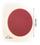 Minimalist wall lamps - Argon OREGON PLUS wall lamp 1 pł. S 1x3W red 8320 - product 5