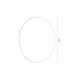 Argon OREGON PLUS kinkiet 1 pł. S 1x3W czerwony 8320