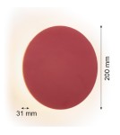 Minimalist wall lamps - Argon OREGON PLUS wall lamp 1 pł. M 1x4.5W red 8321 - product 5