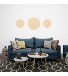 Minimalist wall lamps - Argon OREGON PLUS wall lamp 1 pł. M 1x4.5W gold 8351 - product 6