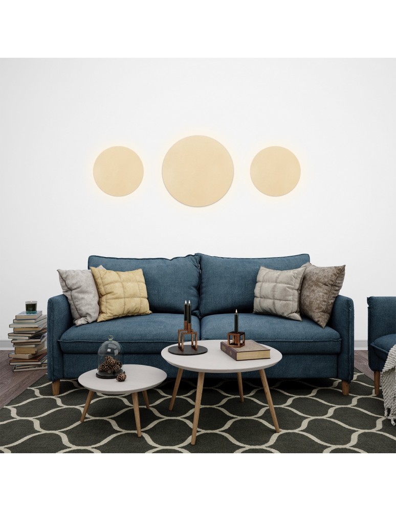 Minimalist wall lamps - Argon OREGON PLUS wall lamp 1 pł. M 1x4.5W gold 8351 - product kolory-swiatla.pl 6