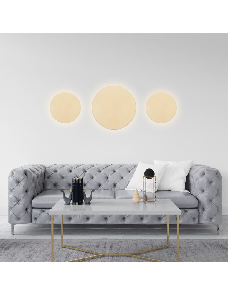 Minimalist wall lamps - Argon OREGON PLUS wall lamp 1 pł. M 1x4.5W gold 8351 - product kolory-swiatla.pl 7