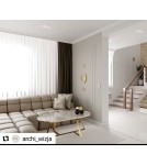 Minimalist wall lamps - Argon OREGON PLUS wall lamp 1 pł. L 1x6W gold 8352 - product 2