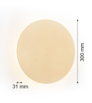 Minimalist wall lamps - Argon OREGON PLUS wall lamp 1 pł. L 1x6W gold 8352 - product 8