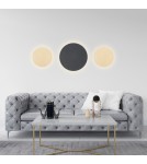 Minimalist wall lamps - Argon OREGON wall lamp 1 pł. L 1x6W black structure 3860 - product 2