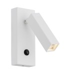 Reading wall lamps - Argon ROCK wall lamp 1 pł. 1x6W LED (max) white structure 4730 - product 1