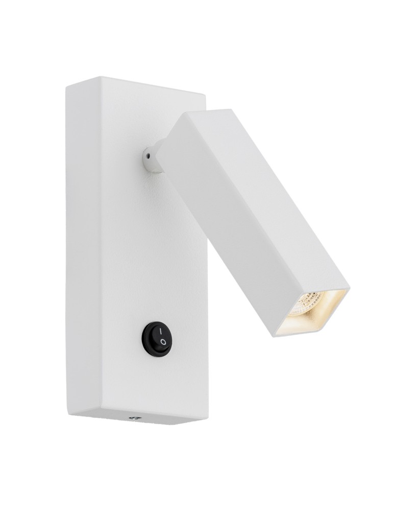 Reading wall lamps - Argon ROCK wall lamp 1 pł. 1x6W LED (max) white structure 4730 - product kolory-swiatla.pl 1