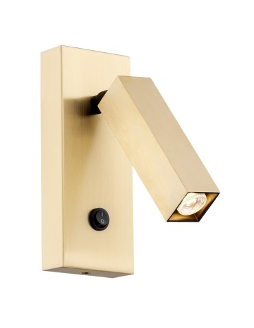 Argon ROCK wall lamp 1 pł. 1x6W LED (max) brushed brass 4737