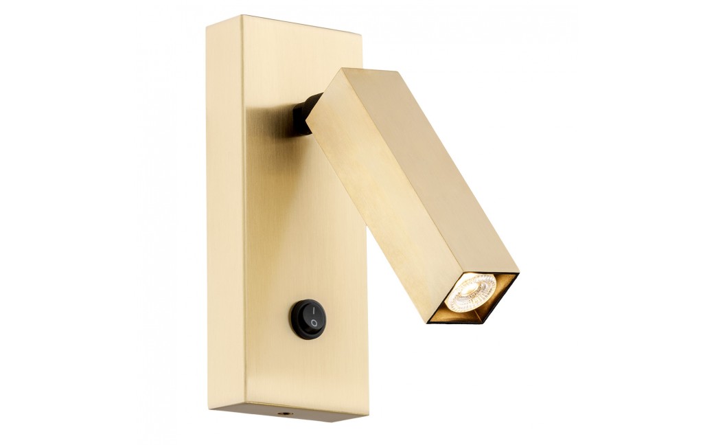Argon ROCK kinkiet 1 pł. 1x6W LED (max) mosiądz szczotkowany 4737