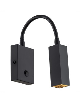 Argon ROCKSTAR kinkiet 1 pł. 1x6W LED (max) czarny struktura 4758