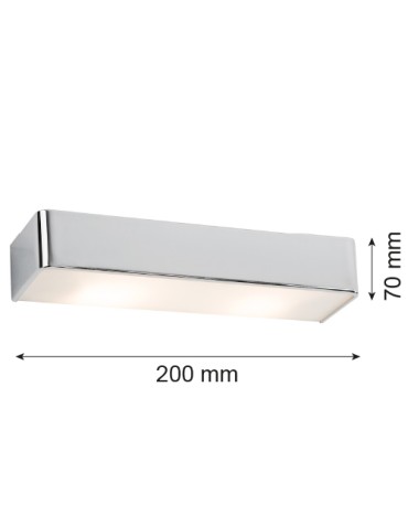 Argon RODAN wall lamp 1 pł. small 1x15W (max) chrome 3076 - product 2