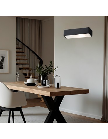 Argon RODAN kinkiet 1 pł. średni 1x15W (max) czarny struktura 3075 - produkt 2