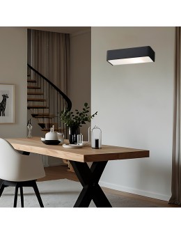 Argon RODAN kinkiet 1 pł. średni 1x15W (max) czarny struktura 3075 - produkt 2