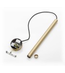 Pendant tube lamps - Argon RIO 1-fl. pendant lamp 1x4.2 W gold 8327 - product 7