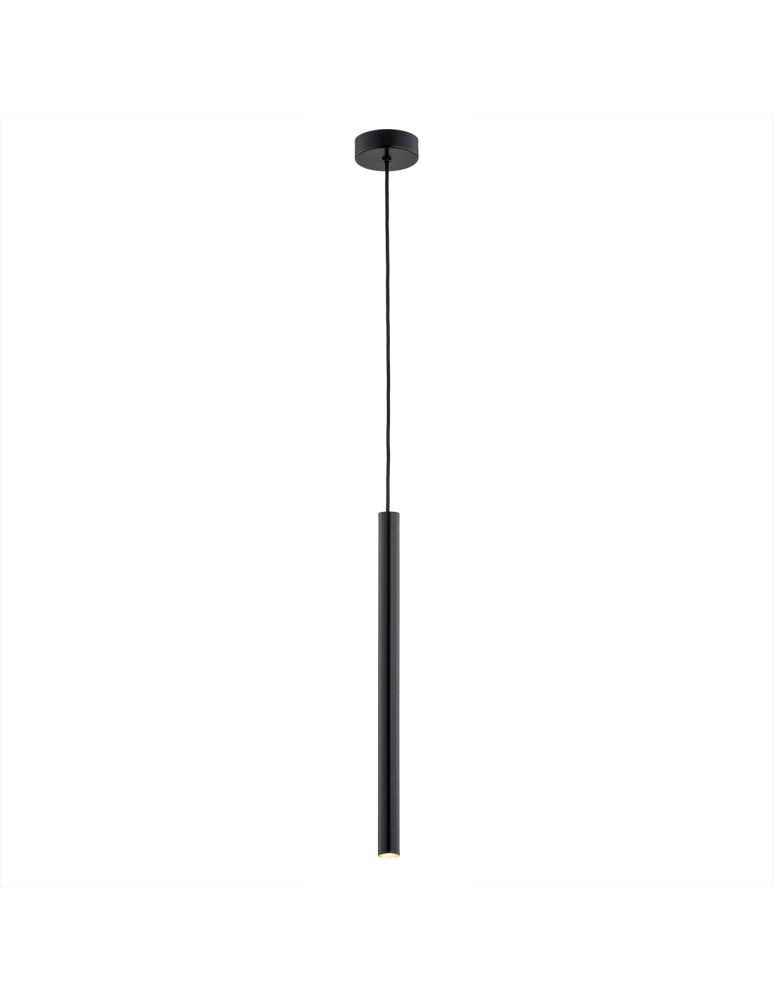 Pendant tube lamps - Argon RIO 1-fl. pendant lamp 1x4.2 W black 8329 - product kolory-swiatla.pl 1