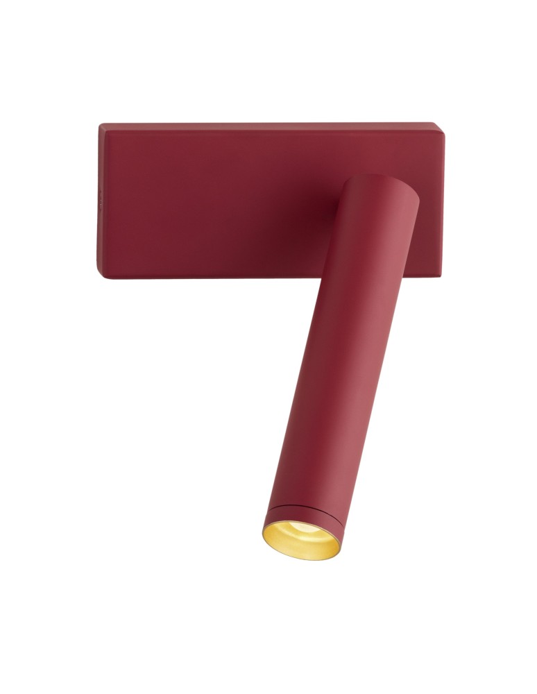 Reading wall lamps - Argon RIO wall lamp 1 pł. 1x4.2 W red 8330 - product kolory-swiatla.pl 4