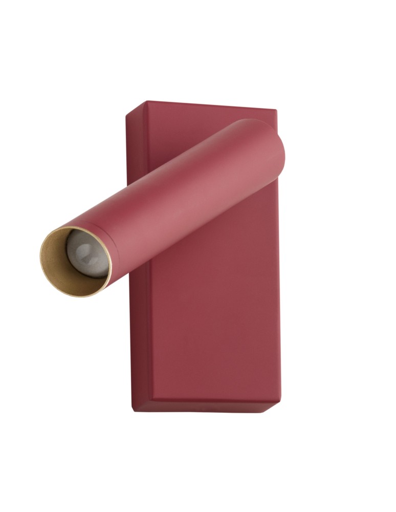 Reading wall lamps - Argon RIO wall lamp 1 pł. 1x4.2 W red 8330 - product kolory-swiatla.pl 10
