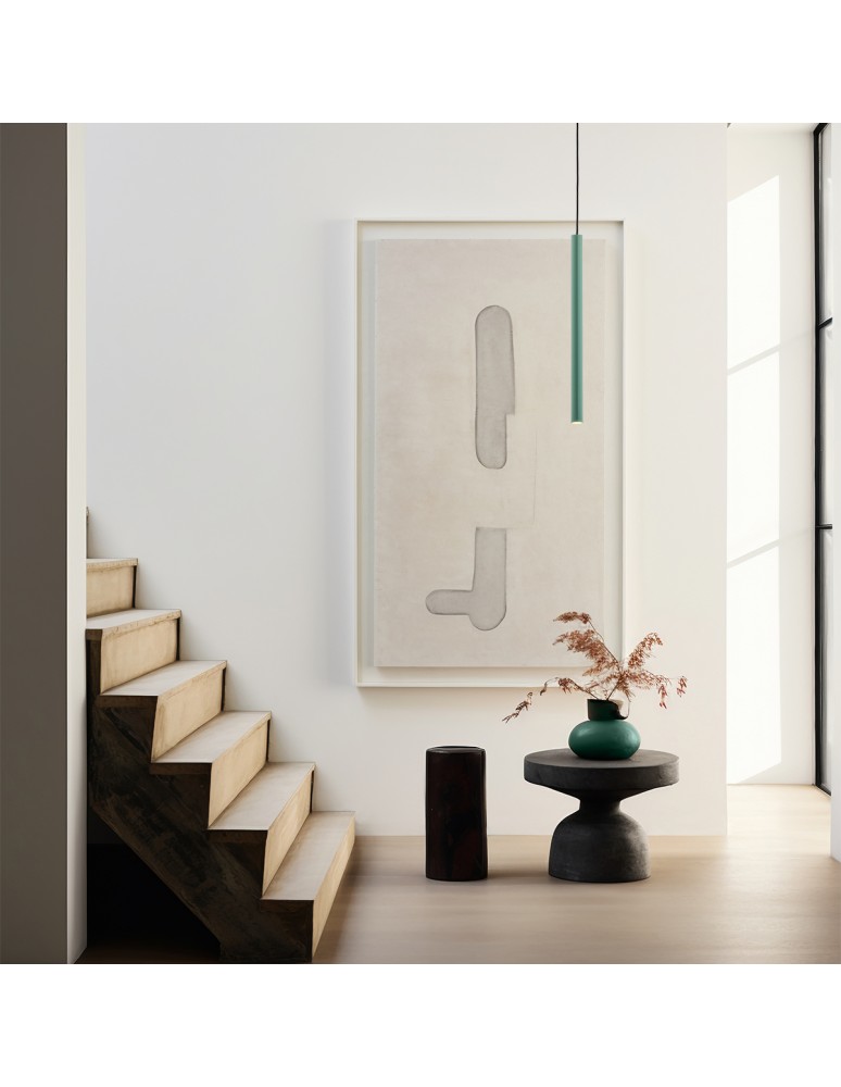 Pendant tube lamps - Argon RIO 1-fl. pendant lamp 1x4.2 W green 8333 - product kolory-swiatla.pl 4