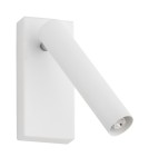 Reading wall lamps - Argon ETNA PLUS wall lamp 1 pł. 1x6W (max) white structure 8064 - product 6