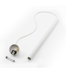Pendant tube lamps - Argon ETNA PLUS pendant lamp 1 pł. 1x6W (max) white structure 8066 - product 5