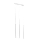 Pendant lamps - Argon ETNA PLUS 3 fl. pendant lamp 3x6W (max) white structure 6178 - product 1