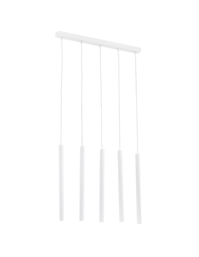 Argon ETNA PLUS lampa wisząca 5 pł. 5x6W (max) biały struktura 2136