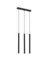 Argon ETNA PLUS 3 fl. pendant lamp 3x6W (max) black structure 6179