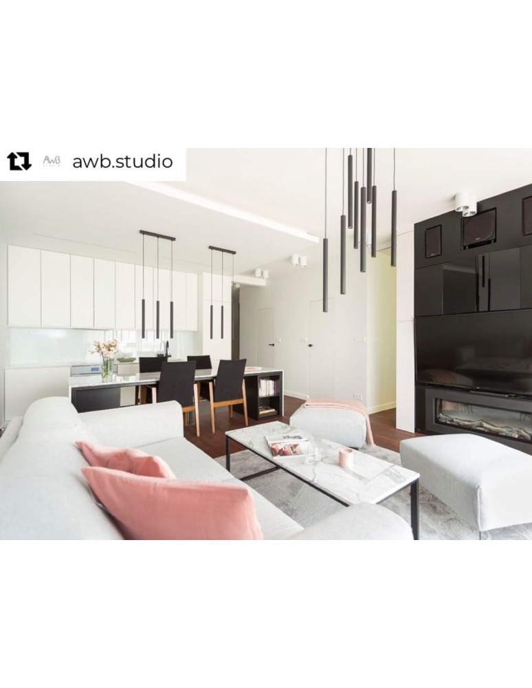 Pendant lamps - Argon ETNA PLUS 3 fl. pendant lamp 3x6W (max) black structure 6179 - product kolory-swiatla.pl 2