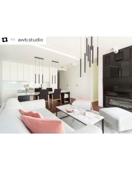 Argon ETNA PLUS lampa wisząca 3 pł. 3x6W (max) czarny struktura 6179 - produkt 2