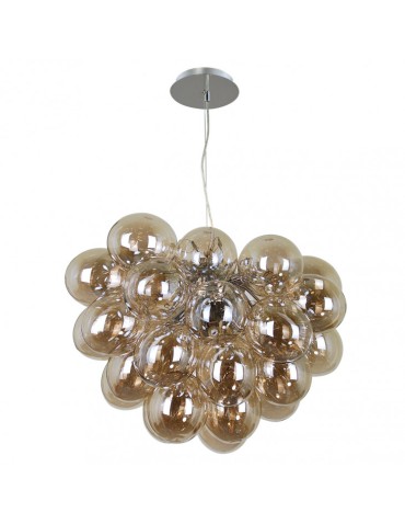 ITALUX Bento Pendant Cognac PND-7273-S-8-CGN