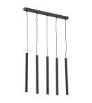 Argon ETNA PLUS lampa wisząca 5 pł. 5x6W (max) czarny struktura 2137